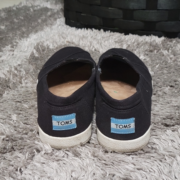 TOMS Avalon Canvas Slip-On Shoes - Picture 2 of 7